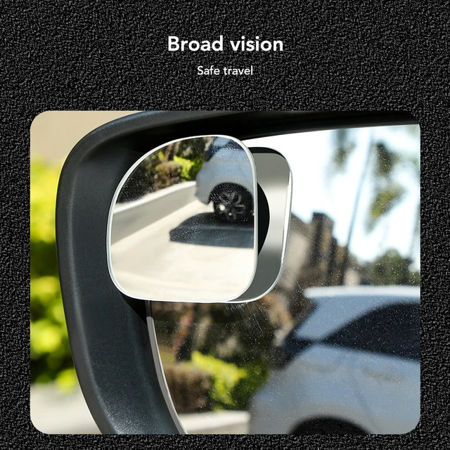 2 stücke Auto Blind Spot Spiegel Einstellbar Kleine Spiegel Für Audi A4 A3  A6 C6 B7 B8 B5 Q5 Sitz leon Ibiza Skoda Fabia Yeti Superb