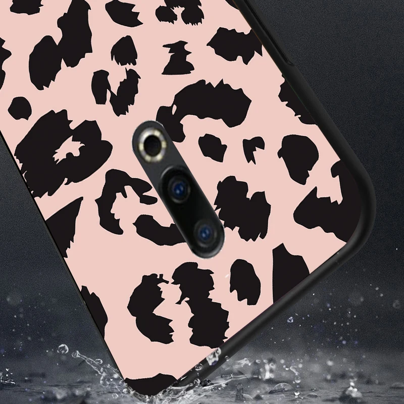 For Meizu 16th Case 6.0'' Silicone Case For Meizu 16th Plus Cover 6.5'' Soft TPU back Cases coque etui Leopard print meizu phone case with stones craft