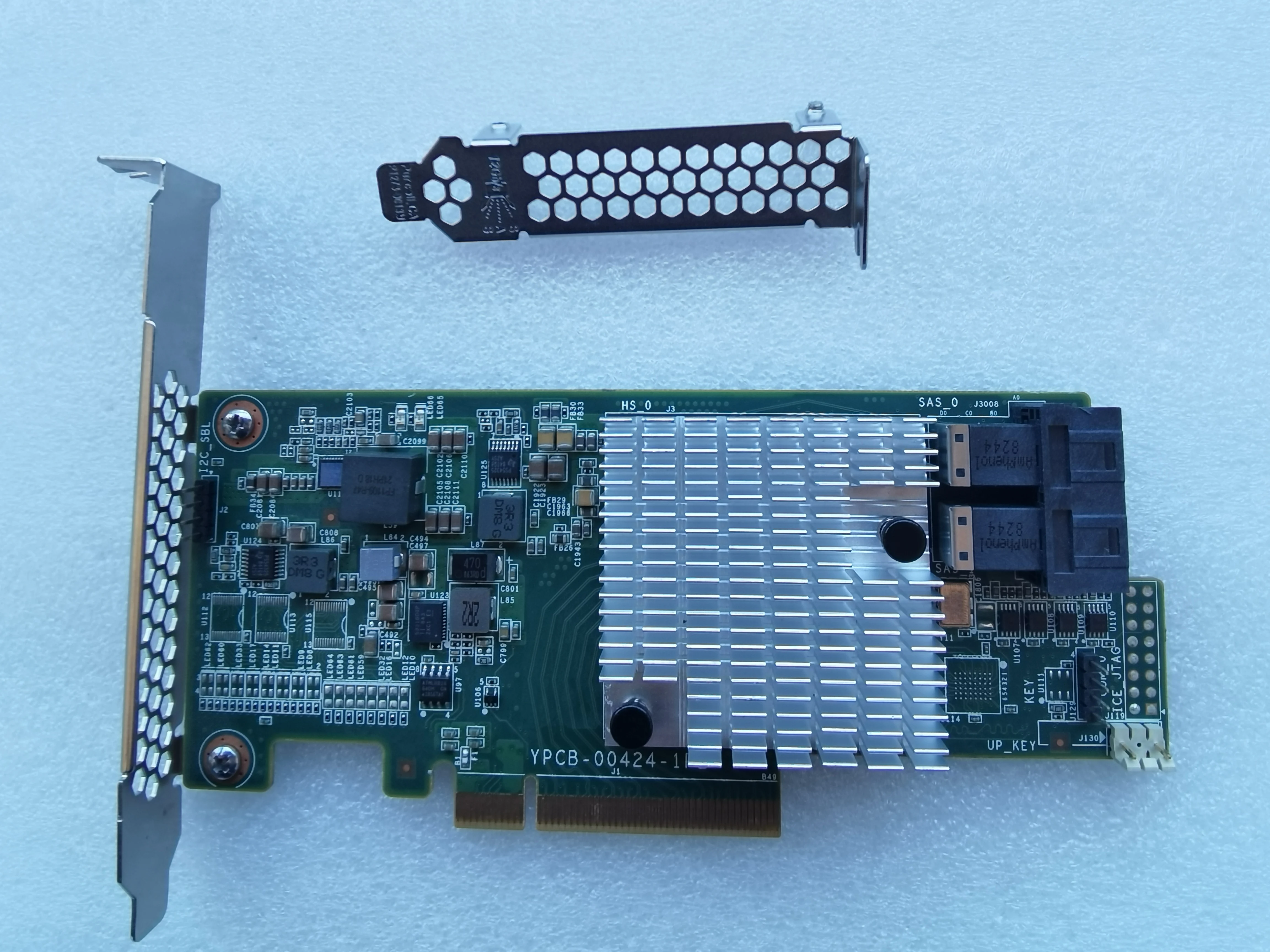 Cartão Hba de Portas Sas 3008-it Sassata 86434sata 86438i 12g 8643-4sata Unidades - Imagem 2