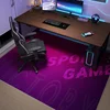 Chair Gamer Carpet Waterproof Non-slip Living Room Rugs Gaming Swivel Chair Loop Pile Floor Mat Large Size Home Decoration Mats 2