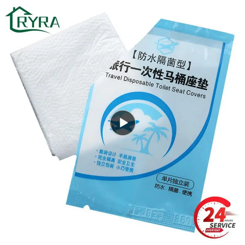 Disposable Toilet Seat Cover Mat Portable 100% Waterproof Safety