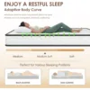 Fiberglass Free/Medium Firm Spring Mattress/Twin Size Mattress in a Box/CertiPUR-US Certified/Cool Sleep Pressure Relief 6