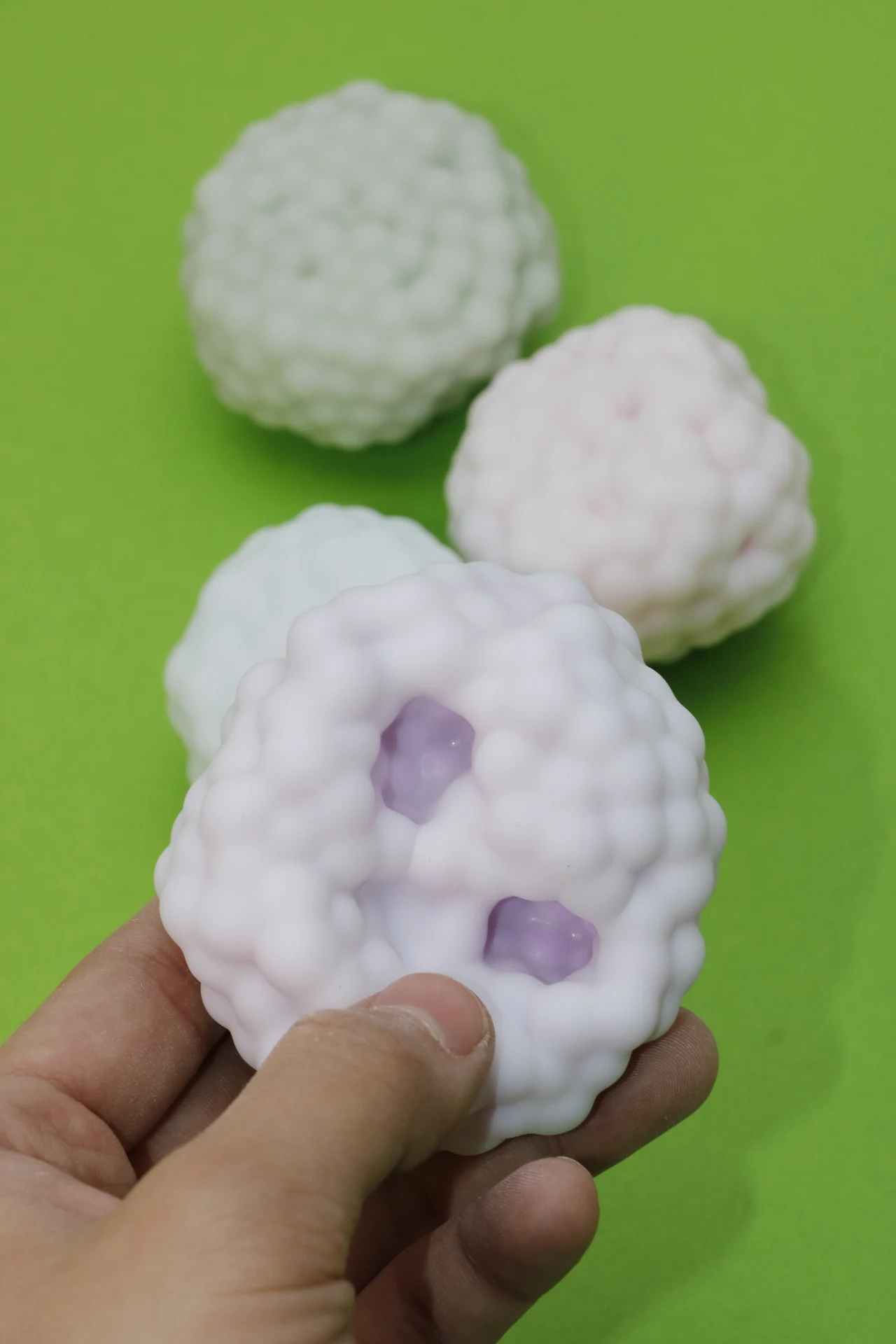 Soft Cloud Shape Squishy Toy Stress Relief Fidget Ball Sensory Toy For Office Home Relaxing Hand Play Random Color_voghion.com