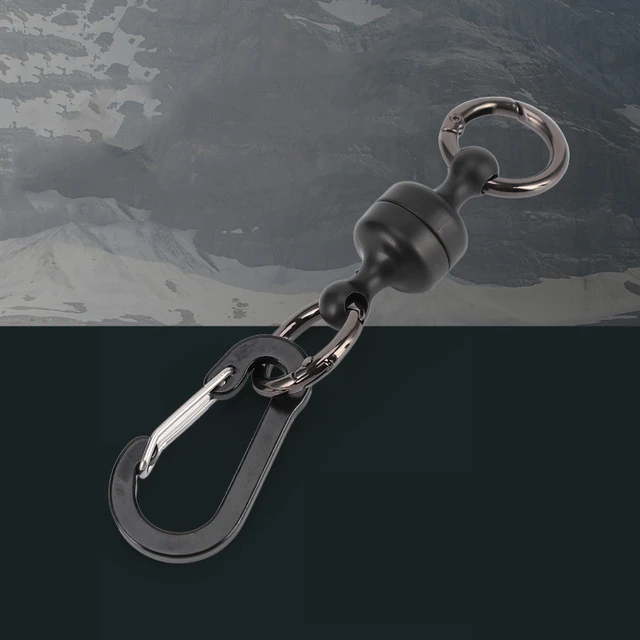 Mousqueton magnétique de bain portable, pêche en plein air, lanière de  dégagement d'alpinisme - AliExpress