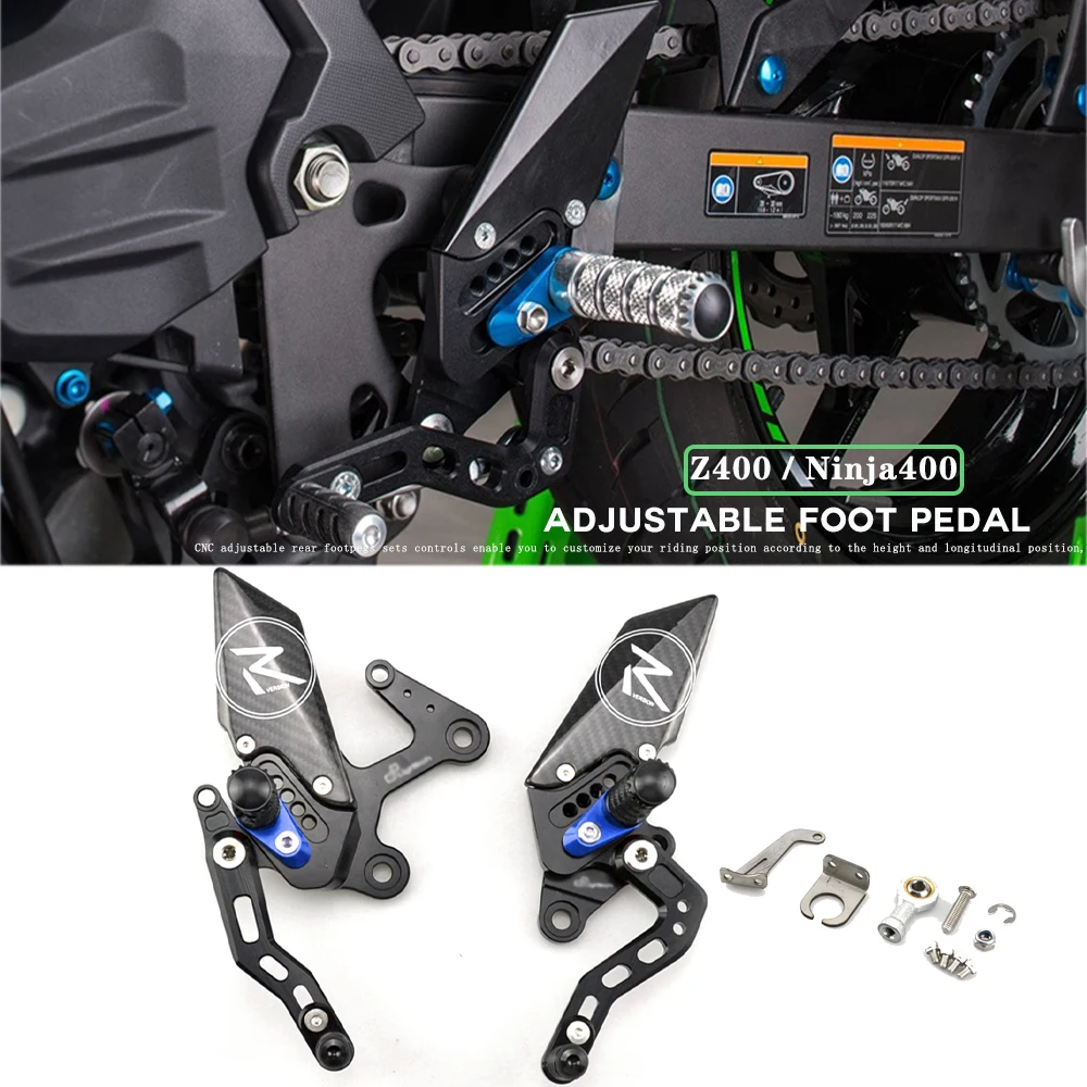 ForKAWASAKIZ400NINJA400Ninja40020182021RearSetsHeightenPedal