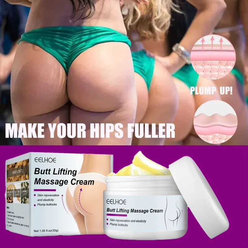 Hip Enlargement Cream Buttocks Enhancement Cream 3 Months Effective Butt Lift Prevent Sagging Enlarge Hip and Ass Sexy Care for Women