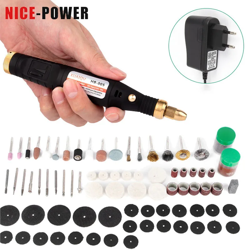 Mini Electric Grinder Variable Speed Mini Dremel Tool For Jewelry Metal  Rotary Tool Accessories Engraving Pen Mini Drill Grinder - AliExpress