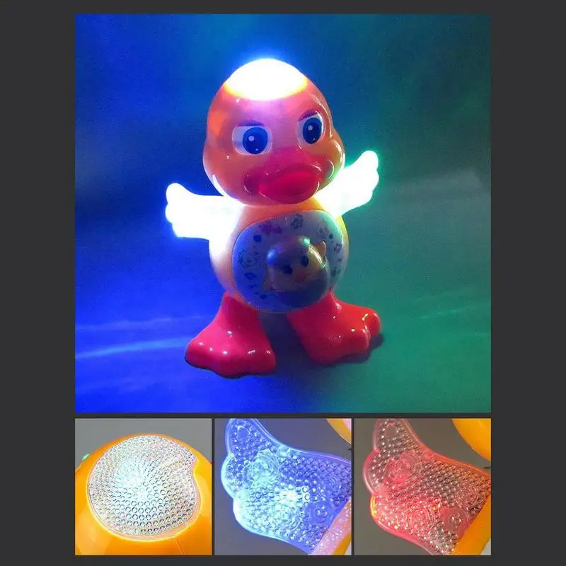Dancing Duck Musical Toys Children Dancing Duck Toy Cartoon Musical Electric Dancing Duck Toy  for Infants Babies Kids Gifts 6