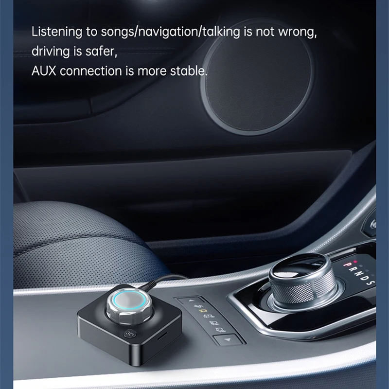 Bluetooth 5.0 Audio Receiver 3D Stereo Music Wireless Adapter TF Card R/L RCA 3.5mm AUX Jack For Car kit Wired Speaker/Headphone