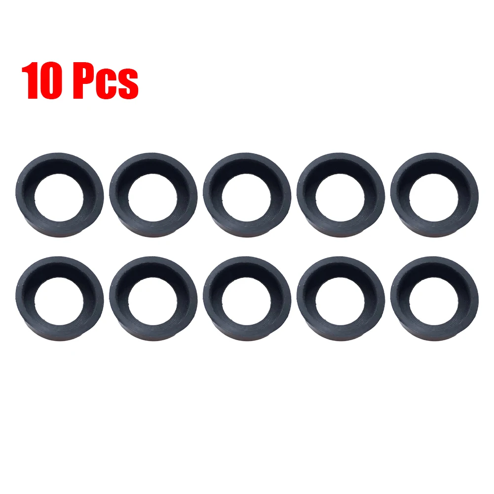 

10pcs Power Tool Bearing Rubber Sleeve For 607 Angle Grinder Electric Hammer Bearing Cover Electrical Tool Accessories Black