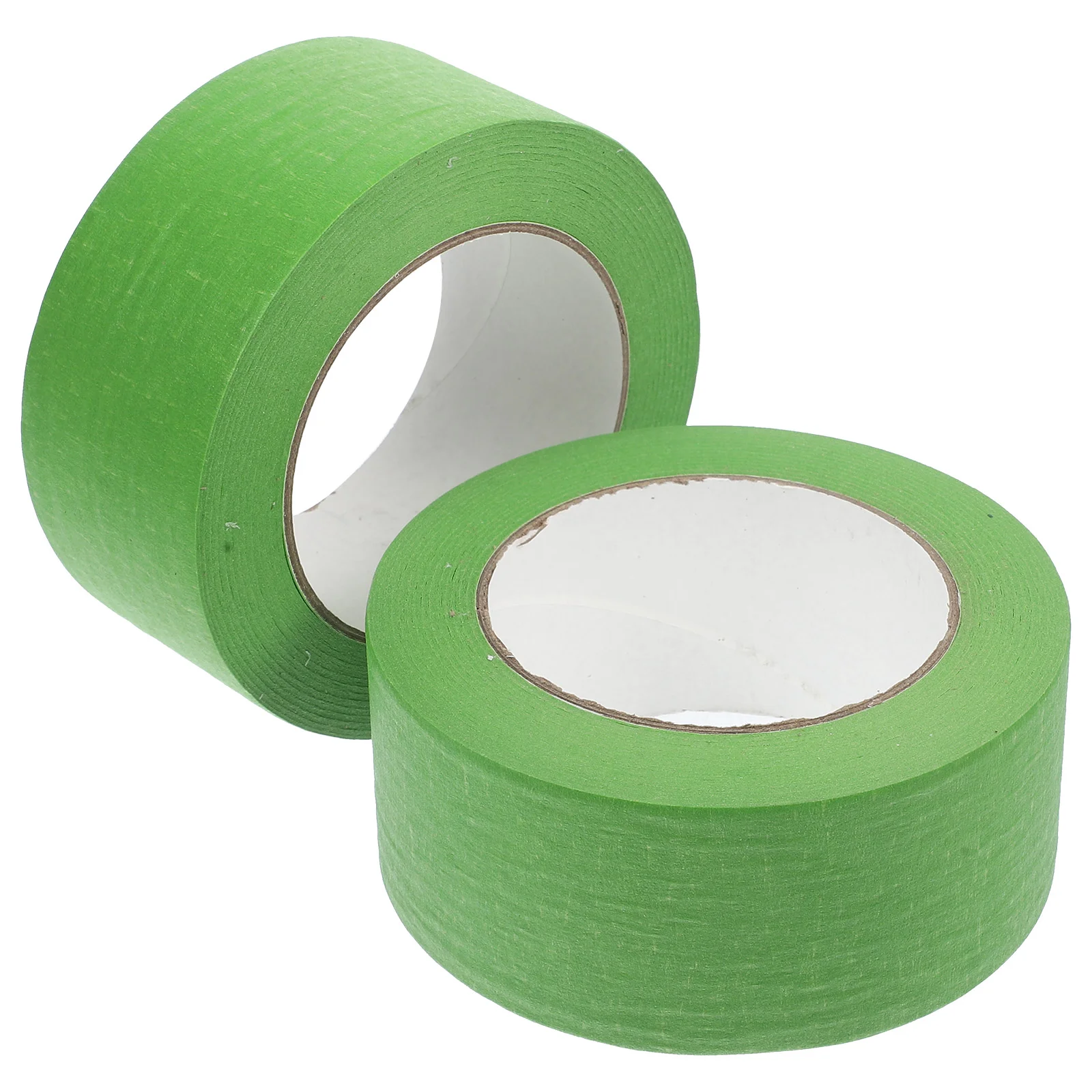 

2 Rolls Masking Tape Duct Green Paint for Scrapbooking Car Painting Painters Crepe Paper DIY Crafts