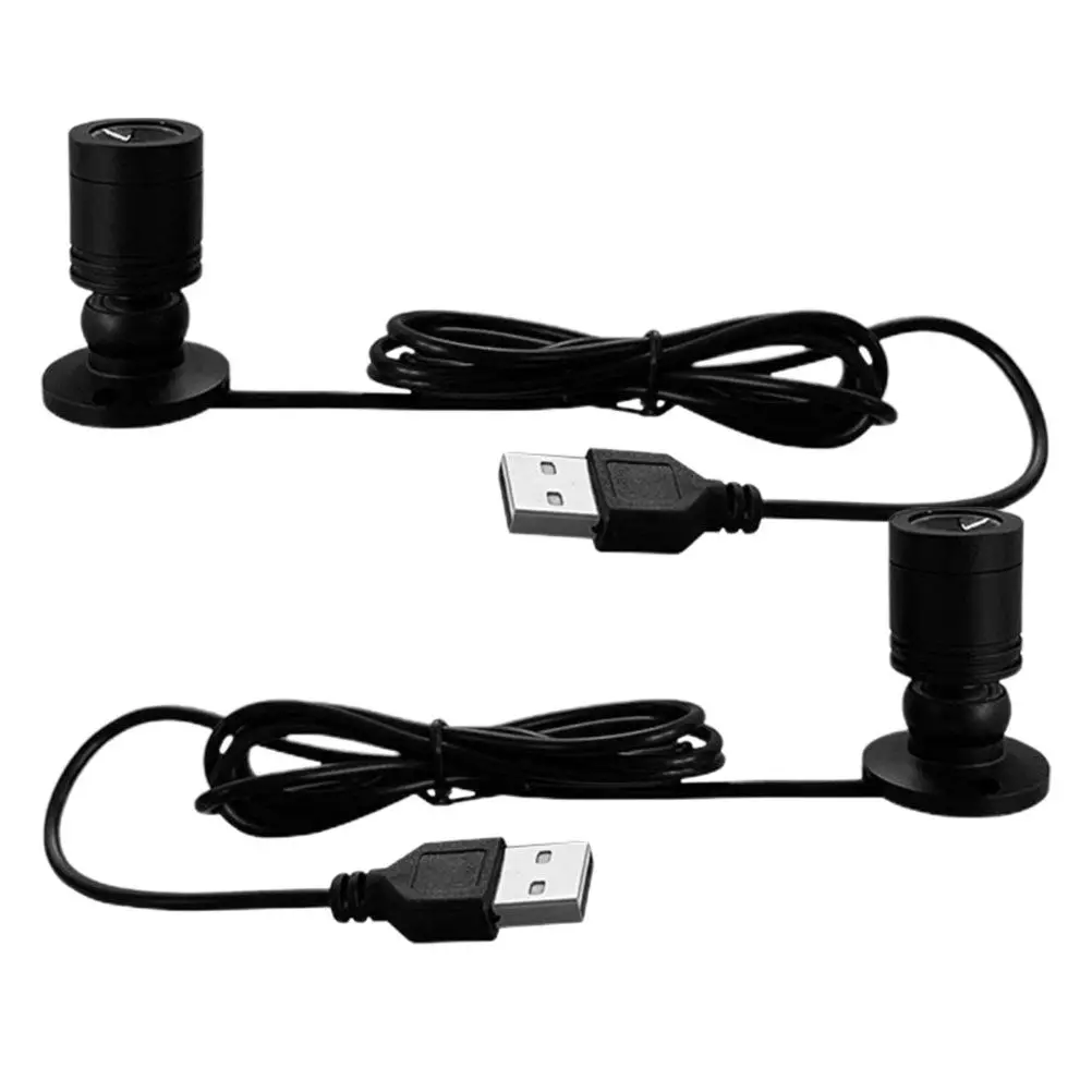 2Pcs USB LED 스포트라이트 미니 소형 스포트라이트 실내 캐비닛 쥬얼리 디스플레이 쇼케이스 조명 부식 방지