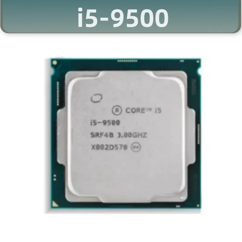 

Core i5 9500 i5-9500 3,0 ГГц шестиядерный шестипоточный ЦПУ 14 нм 65 Вт 9M DDR4 процессор LGA 1151 геймерский процессор Core i5