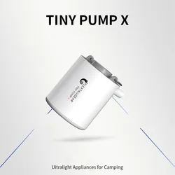 FLEXTAILGEAR Air PumP TINY Portable Rechargeable Ultralight Inflate for Sleeping Pad Camping Mattress Mat Swimming Ring Boat