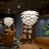 Danish Pinecone Pendant Light Louis Design Chandelier Living Room Decor Aluminum Hanging Lamp 72/84cm Artichoke Suspension 4