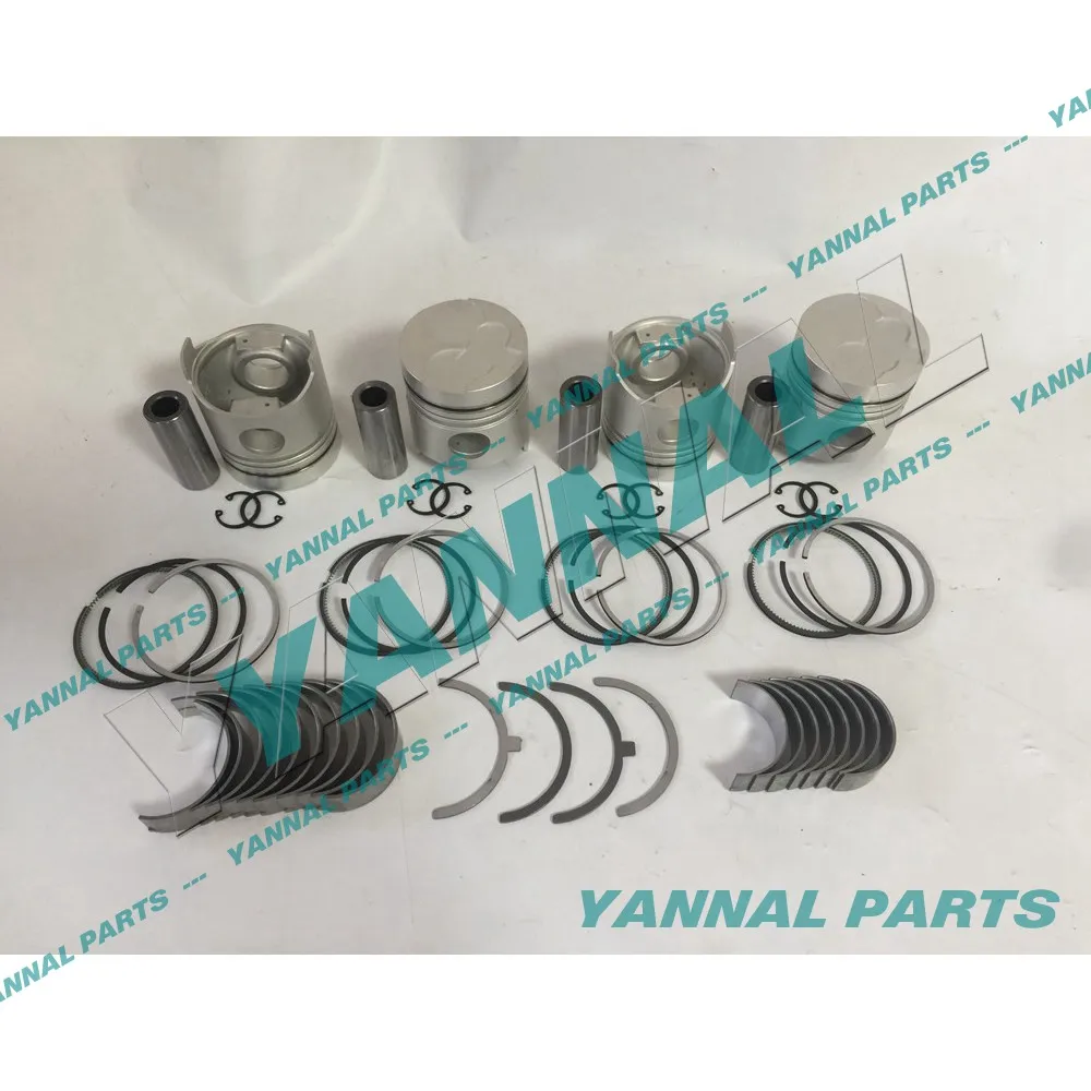 

4BA1 Piston Set And Engine Bearing Thrust Washer Valve For Isuzu Excavator Engine