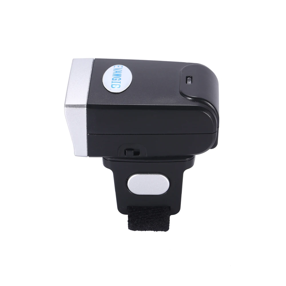 Portátil Wearable Barcode Scanner Mini Finger Bar Code Reader sem Fio Compatível com Bluetooth Anel 2d 2.4g - Imagem 5