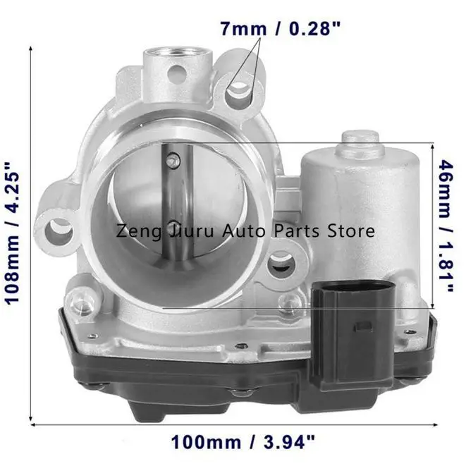 

Brand New Fuel Injection Throttle Body Assy CM5G-9F991-GA CM5G9F991GA For Ford Focus Ecosport SE Fiesta 2015-2017 3Cylinder 1.0L