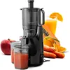 Big Mouth Whole Fruit 5.2”Self-Feeding Chute,Cold Press Masticating Slow Juice Extractor,Easy to Clean,Impact Resistant BPA Free 1