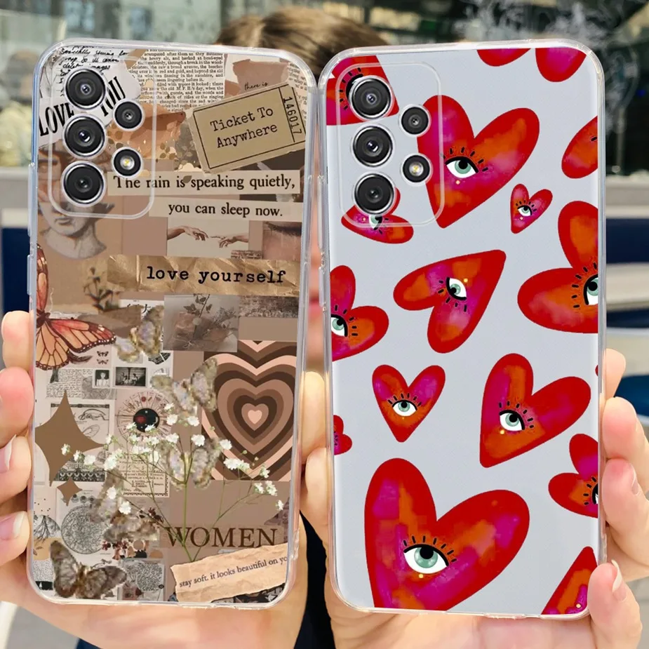 Stylish Painted Soft Silicone Back Cover Bumper Case