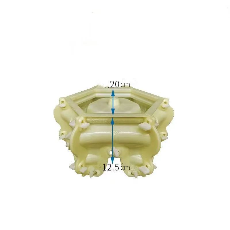 Concrete molds Household Flower Pot Mold Pot Cement Homemade Flower Pier Hexagonal European Bonsai Potted Plant
