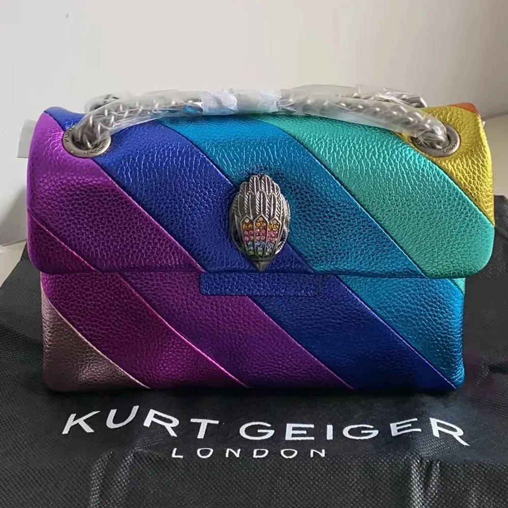 

Kurt Geiger London Original Accesories Luxury Famous Brands Designer Women's Tennis Shoulder Bags Fashion Wallet Handbag