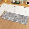 Pvc Carpet for Kitchen Floor Mat Waterproof Home Decoration Rug Oil-proof Anti-slip Long Foot Mats Alfombra Vinilicas Cocina 3