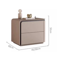 Simple Modern Night Table Storage Nordic Aesthetic Luxury Nightstand Trendy Drawer Home Mesitas De Noche Bedroom Furniture 2