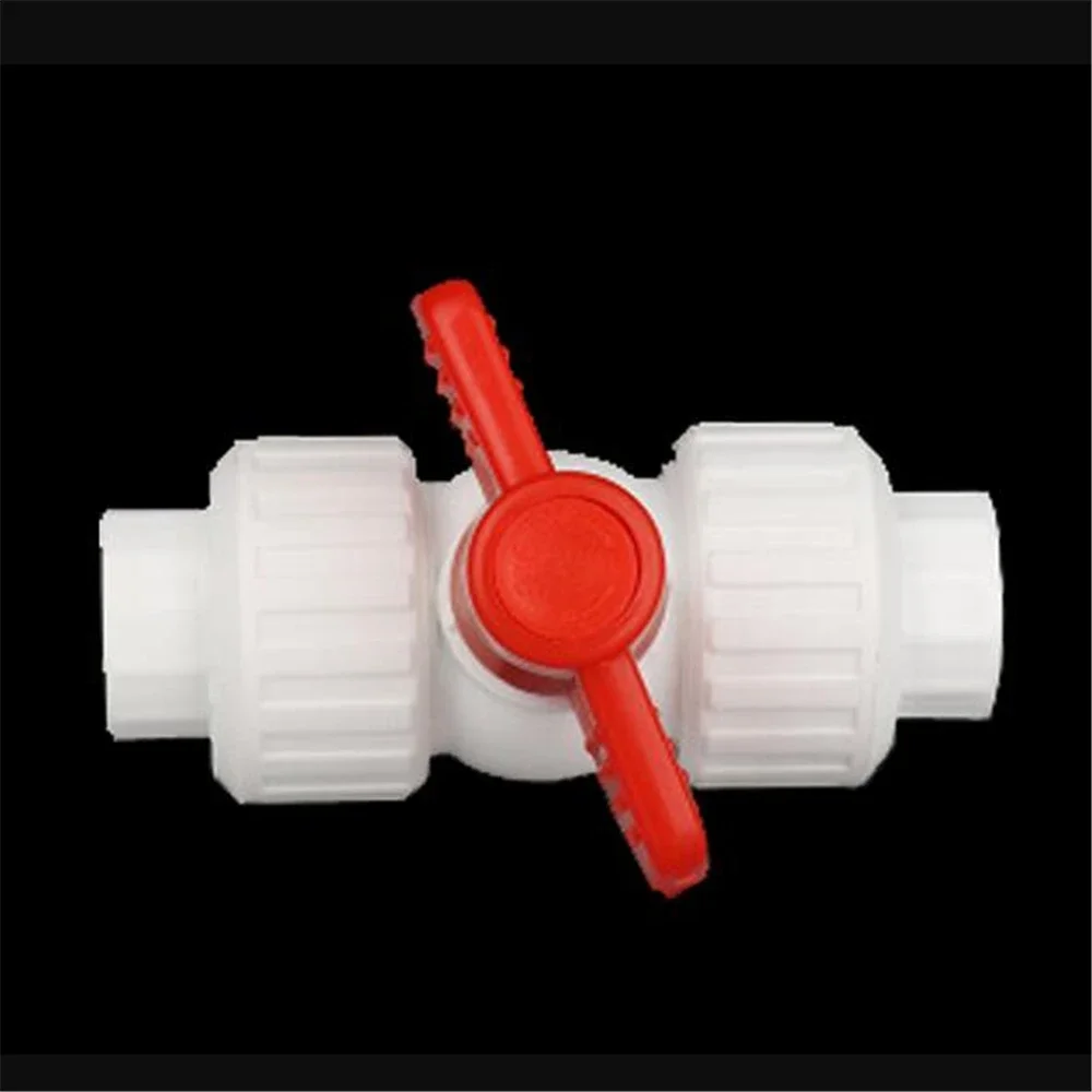 PPR Double Live Ball Valve 4 Points 20 6 Points 25 1 Inch 32 Thickened All Plastic High Density Hot Melt Water Valve