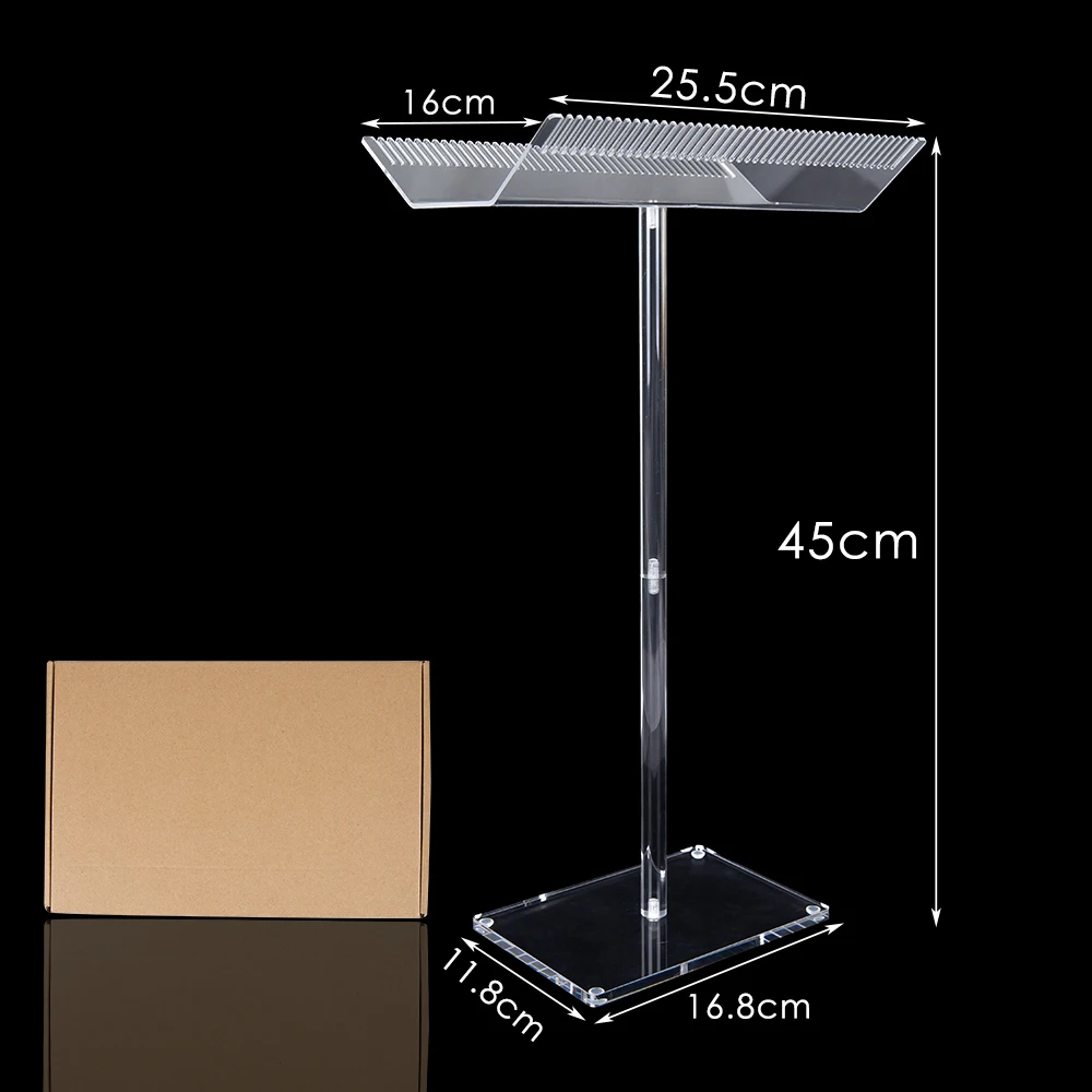 S8c6399772d814c919c358e5a3f17a808W Acrylic Wig Display Rack Stand Professional Salon Multi Function Keratin Hair Extensions Display Holder Mallzona