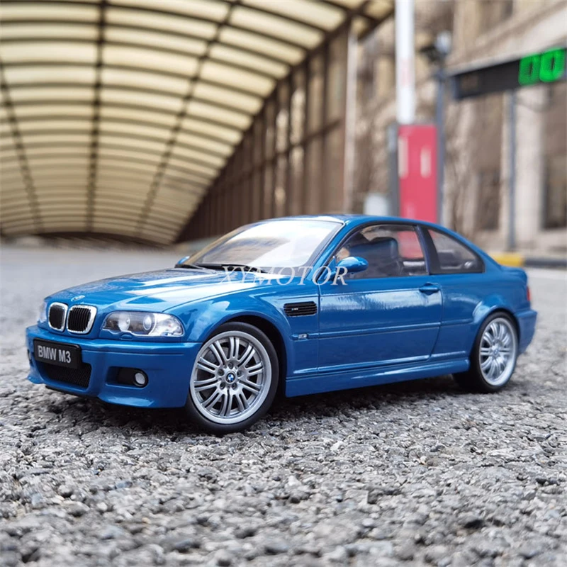 Bmw E46 M3 2000 Metal Diecast Model Car 