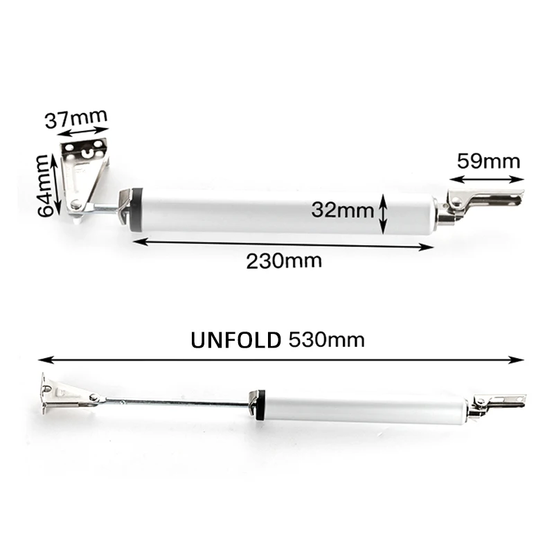 Automatic Spring Door Closer 90 Degrees Positioning Stop Buffer Speed Adjustment Door Closing Device Furniture Hardware door stopper door closer