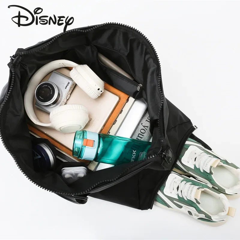 Disney Mickey New Neutral Travel Bag Fashionable High Quality Fitness Bag Dry Wet Separation Large Capacity Travel Storage Bag