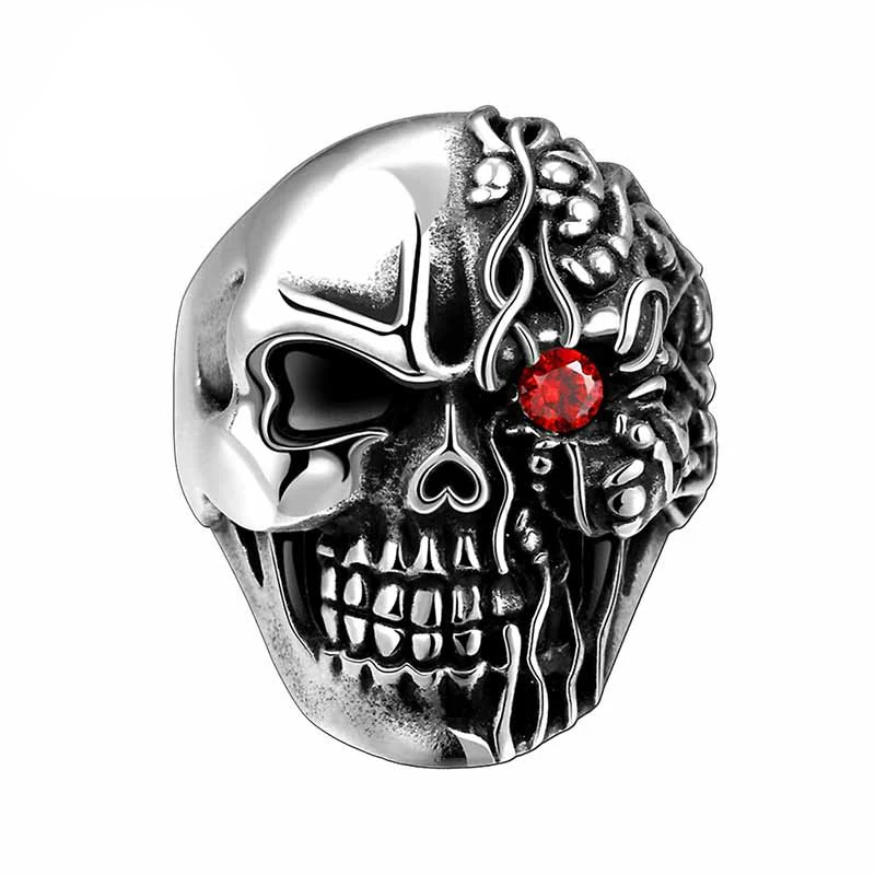 

Red Eye Skull Decal Occlusion Scratch Motorcycle Helmet Car Stickers Windshield Camper SUV Graphics Vinyl Cover Waterproof PVC