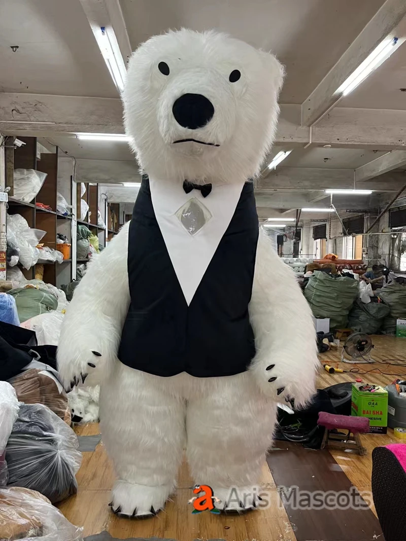 Costume Gonfiabile Vestito Da Orso Polare Vestito Da Orso Polare