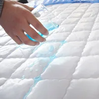 New Waterproof Mattress Cover Topper Washable Bed Cover Thickened Mattress Protector Cover Queen Size Bed Sheet Anti-mites Pad 2