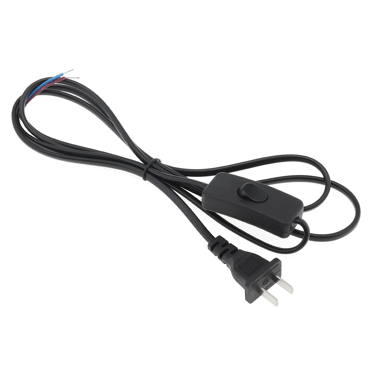200W Wire Line Cable Power Cord with Switch Plug Portable Grow Light Parts & AccessoriesMobile Hanging Light Link Field Camping