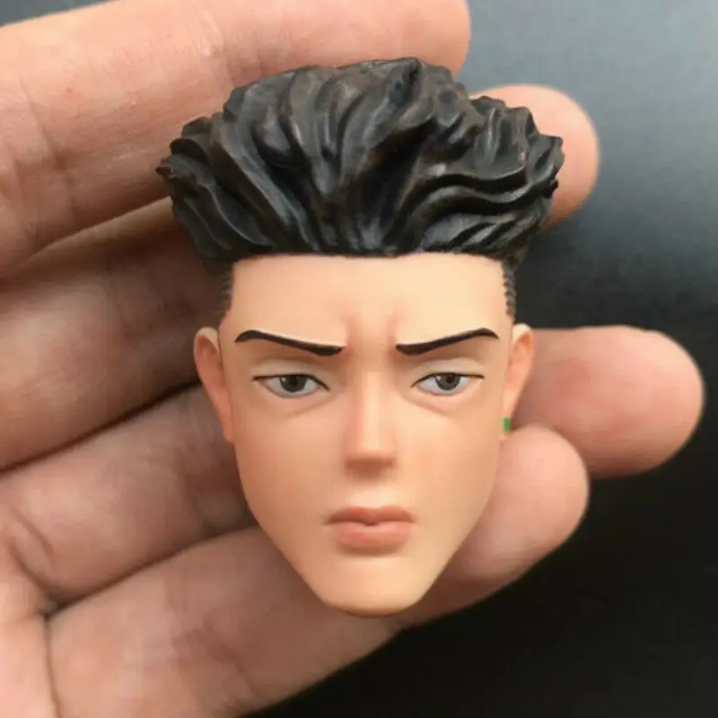 Custom 1/6 Scale No.7 Miyagi Ryota Head Sculpt Kaede Rukawa Slum Dunk