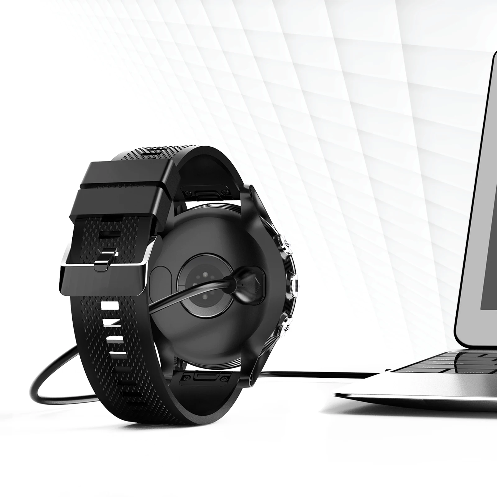 รูปสินค้า 2 pcs/1 ชิ้น/ล็อต USB Charger สําหรับ Garmin Instinct/Venu 2/Vivoactive 3/Fenix 7/Forerunner 55/Quatix 6/D2 Air/Vivomove 3 สายชาร์จ