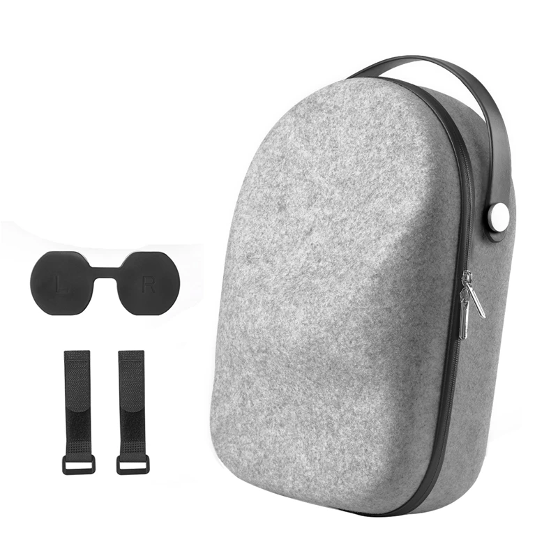 

Hard EVA Storage Bag+Len Cover For Meta Quest3 VR Headset For Meta Quest3 Storage Box VR Protection Shell Case