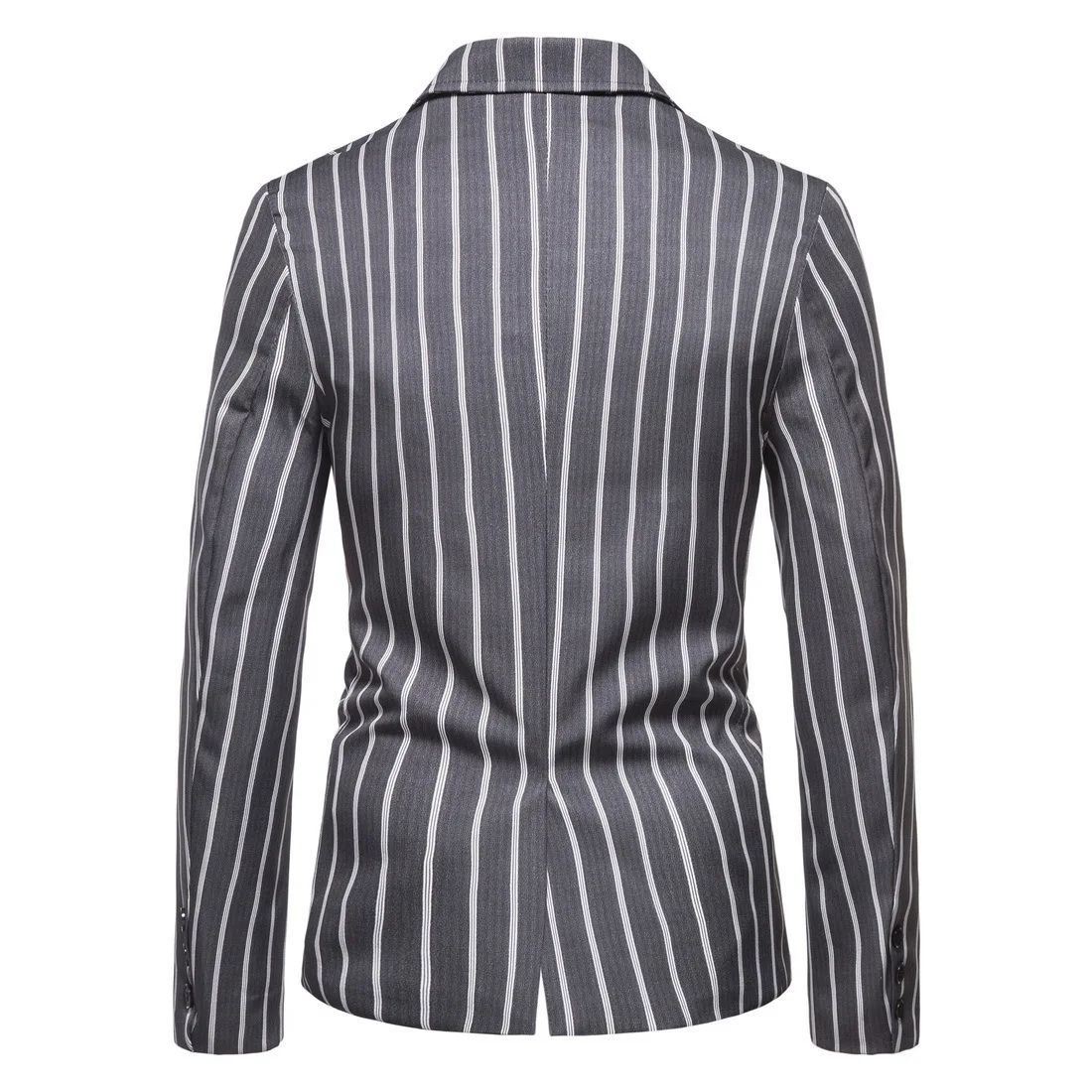 Happyjeffery Suits Blazers for Men Casual Two Button 3 Colours Stripes Mens Overcoat Blazer European Size Jacket Male Suit X73