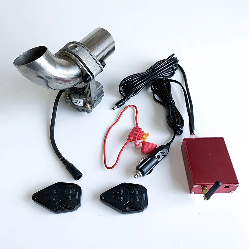 Car Exhaust Valve Kit Cut Off System Sound Changed Remote Controller Adjustable Kit