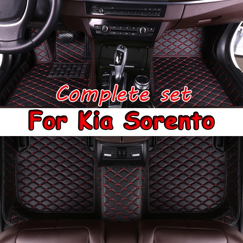 

Автомобильные коврики для Kia Sorento (пять сидений) 2013 2014, индивидуальные автомобильные подкладки для ног, чехол, аксессуары для интерьера