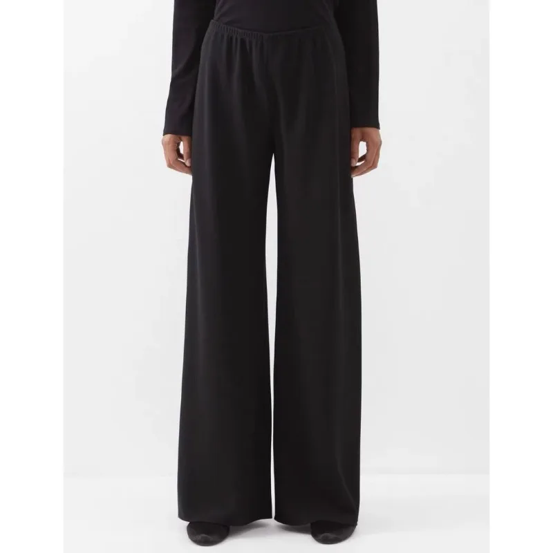 

@R0w* GALA Casual Pants Women's 2024 Spring/Summer New Wool Classic Basic row Straight Air Pants