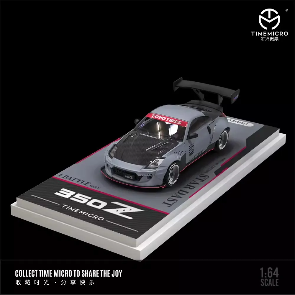 Time Micro 1/64 350Z Wide Body Sports Car Vehicle Diecast Model