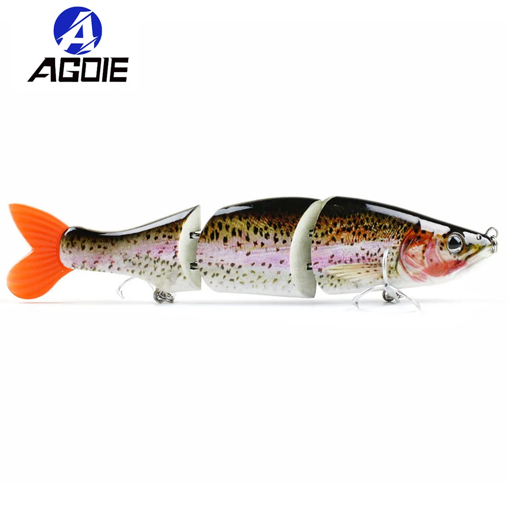 

Приманка для рыбной ловли на щуку, дюйма, 3 сегмента