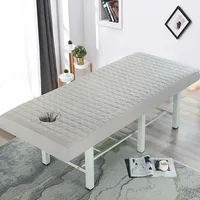 Beauty Salon Massage Table Fitted Bed Sheet, Skin-Friendly Massage Sheet, SPA Treatment Bed Cover with Breath Hole, 3 Sizes 1