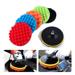 Ensemble de tampons de polissage pour Automobile, auto adhésifs, lavables, réutilisables, 8 pièces 
