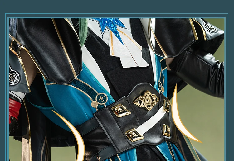 Honkai Star Rail Anaxa Cosplay Kostüm Perücke Uniform Outfit Anaxagoras Grove of Epiphany Amphoreus Halloween Frauen Männer Karneval 42