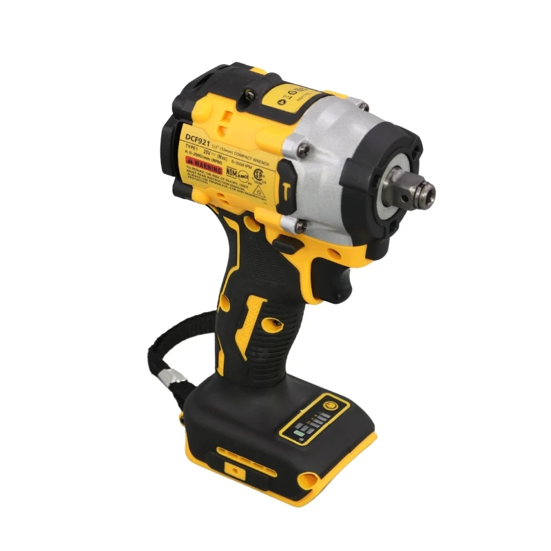 Dewalt 충전식 무선 임팩트 렌치, 높은 토크, 205Nm, 역방향, 2500rpm, 3550Ipm, 범용 Dewalt 20v 및 18v 배터리, DCF921